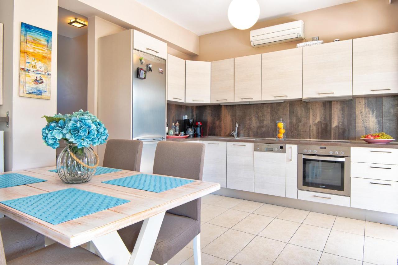 Elegant New Maisonette Near The Sea Aegina Exterior foto